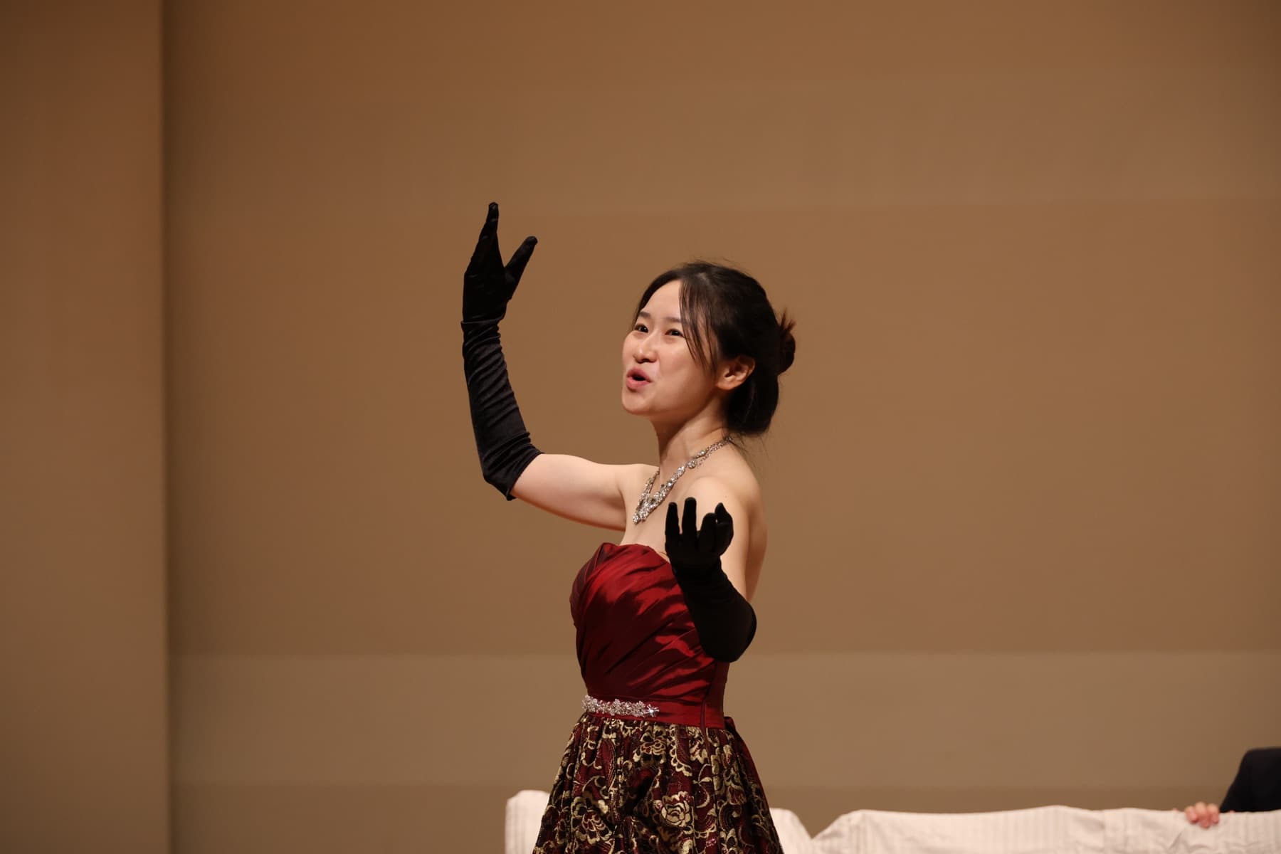 リサイタルで自らの音楽を届ける演奏家の舞台の様子（イメージ）